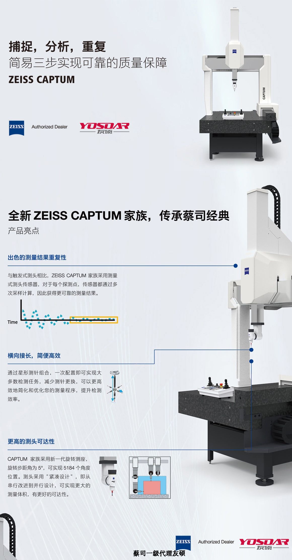 蔡司三坐标CAPTUM